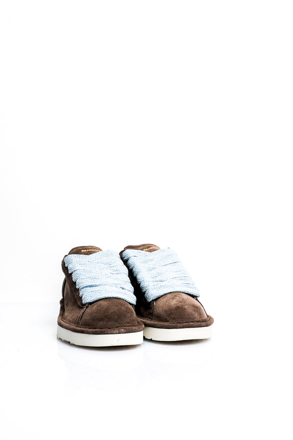 Scarpe Donna Panchic P001 LACE-UP P001W030 SUEDE BROWN P001 LACE-UP P001W030 SUEDE BROWN Panchic 