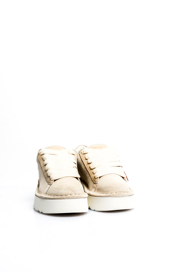 Scarpe Donna Panchic P003 LACE-UP P003W019 SUEDE LEATHER SAND P003 LACE-UP P003W019 SUEDE LEATHER SAND Panchic 
