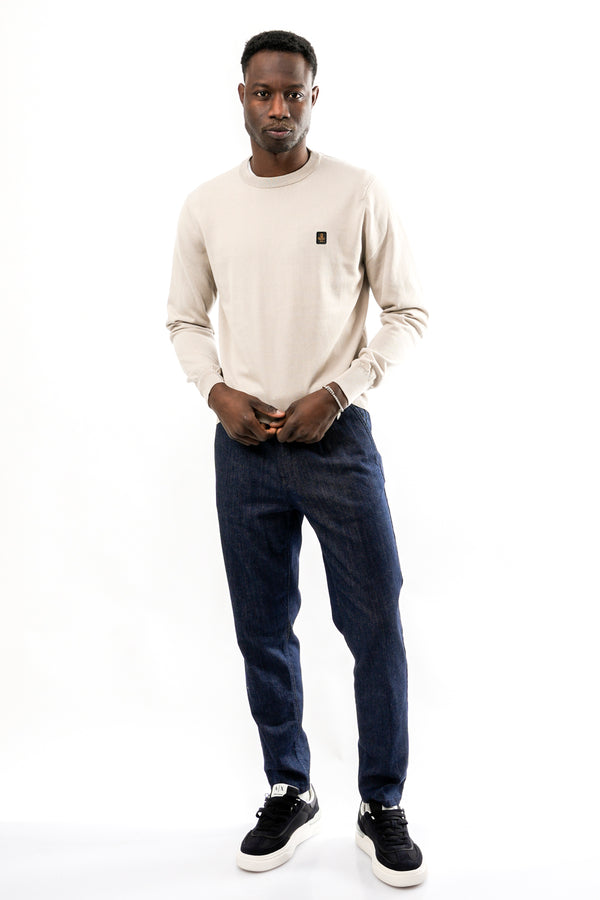 Maglia Uomo Refrigiwear BEN PULLOVER RM0M25800MA9375 A00081 BEN PULLOVER RM0M25800MA9375 A00081 Refrigiwear 