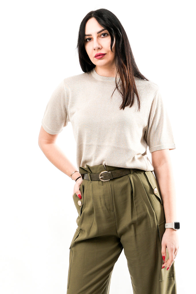 T-shirt Donna Rino & pelle BENJI.5002622 BIRCH BENJI.5002622 BIRCH Rino & pelle 