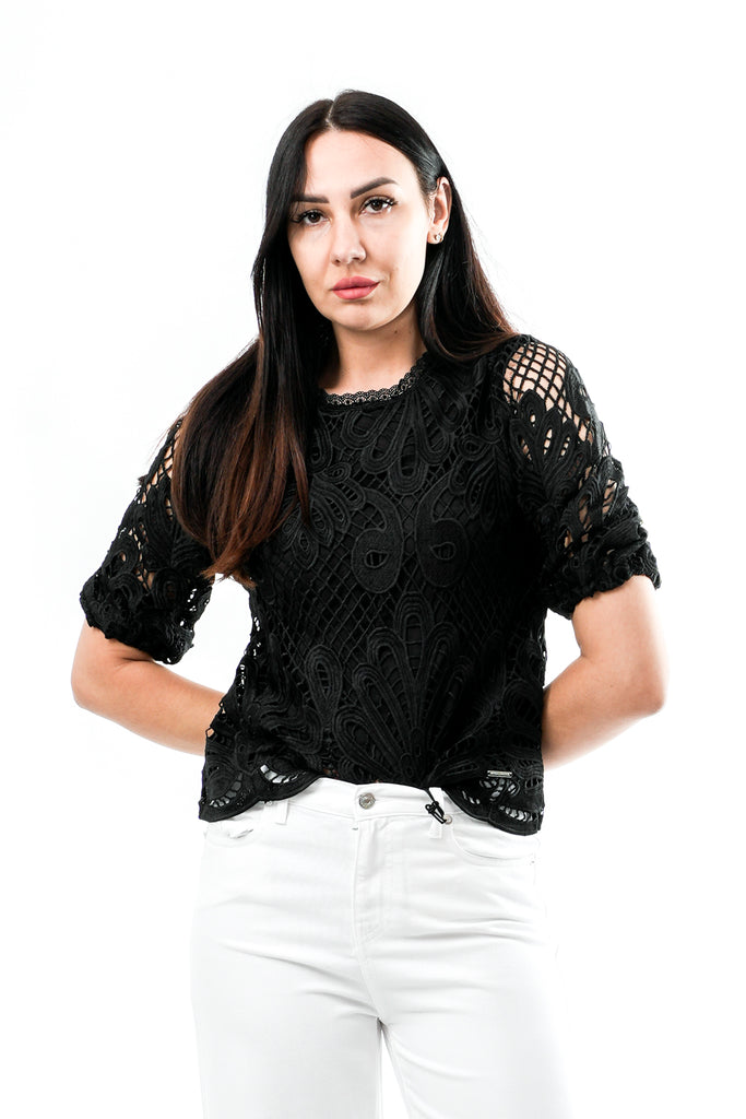 Maglia Donna Rino & pelle CHANTALLE.7002622 BLACK CHANTALLE.7002622 BLACK Rino & pelle 