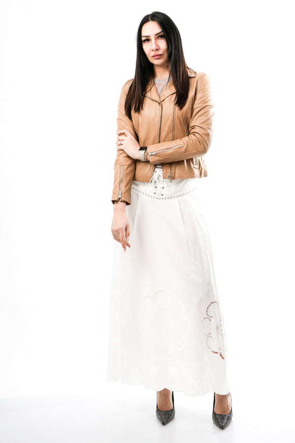 Giubbino Donna Rino & pelle EMILY.3002621 BURLYWOOD EMILY.3002621 BURLYWOOD Rino & pelle 