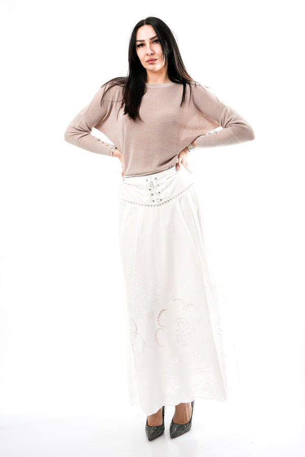 Maglia Donna Rino & pelle ZAAR.5002621 ROSY BROWN ZAAR.5002621 ROSY BROWN Rino & pelle 