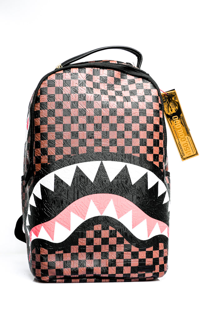 Zaino Unisex Sprayground CHECK 2 EMBOSS BACKPACK 910B8232NSZ CHECK 2 EMBOSS BACKPACK 910B8232NSZ Sprayground 