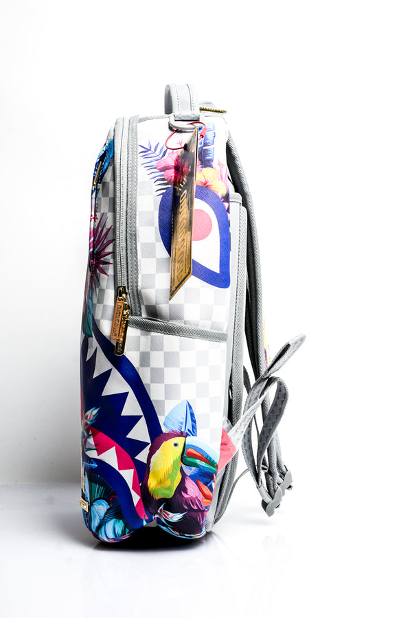Zaino Unisex Sprayground FLOWERING JUNGLE SHARK BACKPACK 910B8625NSZ FLOWERING JUNGLE SHARK BACKPACK 910B8625NSZ Sprayground 