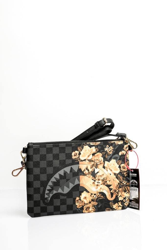 Pochette Unisex Sprayground GOLD FLORAL REMIX CROSSOVER CLUTCH 910B9006NSZ GOLD FLORAL REMIX CROSSOVER CLUTCH 910B9006NSZ Sprayground 