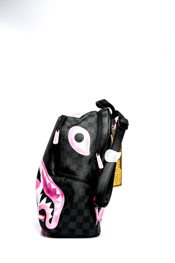 Zaino Unisex Sprayground PINK AND BLACK TEAR SIP SAVAGE 910B8276NSZ PINK AND BLACK TEAR SIP SAVAGE 910B8276NSZ Sprayground 