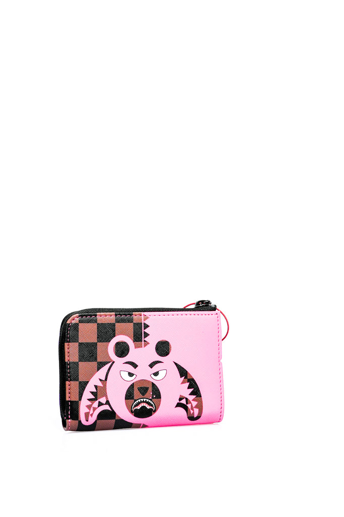Portafogli Unisex Sprayground PINK BEAR SHARK WALLET 910W8194NSZ PINK BEAR SHARK WALLET 910W8194NSZ Sprayground 