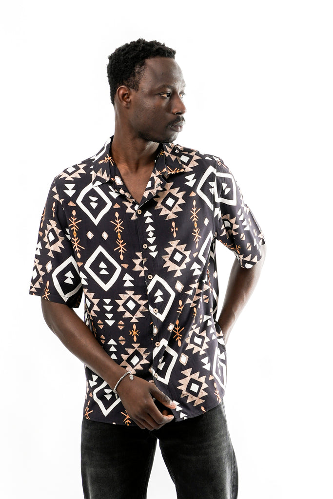 Camicia Uomo Tooco BWL UXMAL BLACK BWL UXMAL BLACK Tooco 