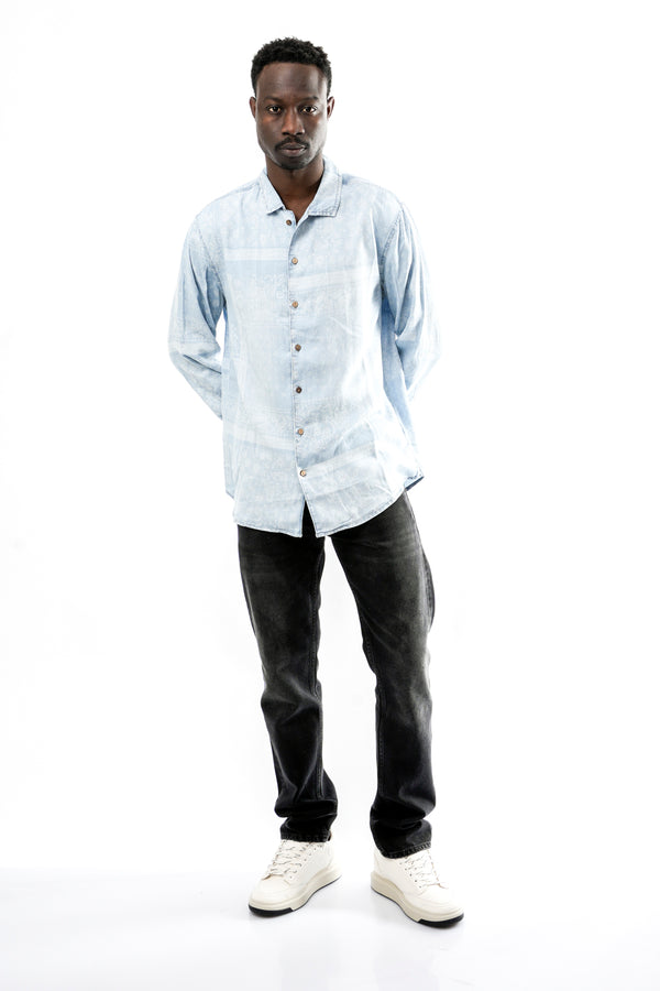 Camicia Uomo Tooco SCH WINGDANA LIGHT DENIM SCH WINGDANA LIGHT DENIM Tooco 