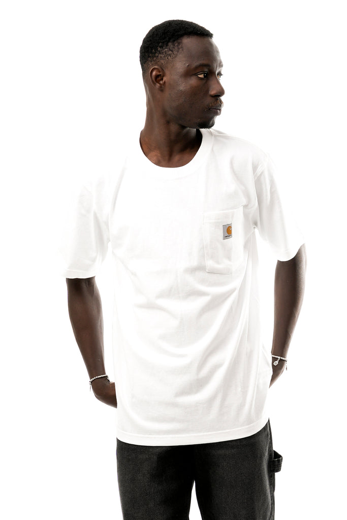 T-shirt Uomo Carhartt T RELAXED FIT 103296 WHITE T RELAXED FIT 103296 WHITE Carhartt 