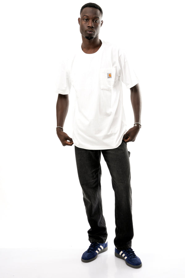 T-shirt Uomo Carhartt T RELAXED FIT 103296 WHITE T RELAXED FIT 103296 WHITE Carhartt 
