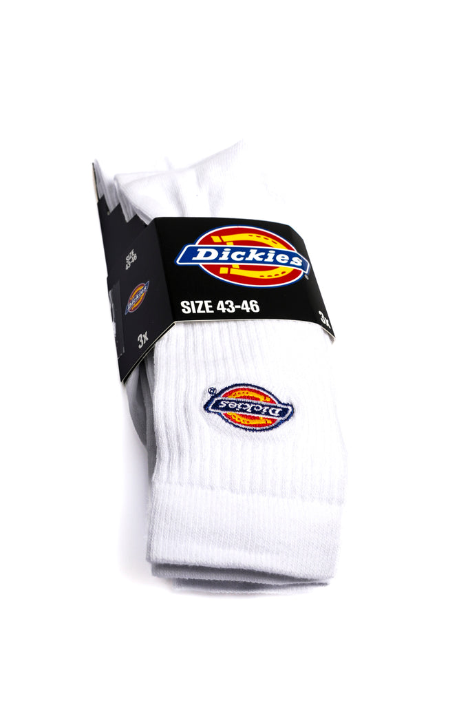 Calze Unisex Dickies VALLEY GROVE SOCKS WHITE VALLEY GROVE SOCKS WHITE Dickies 