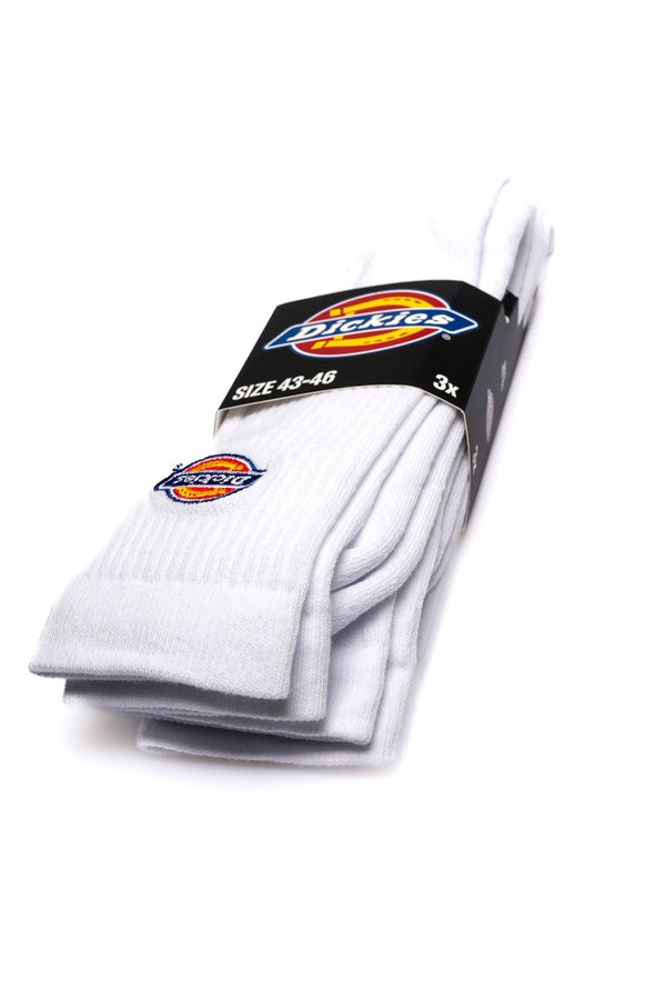 Calze Unisex Dickies VALLEY GROVE SOCKS WHITE VALLEY GROVE SOCKS WHITE Dickies 