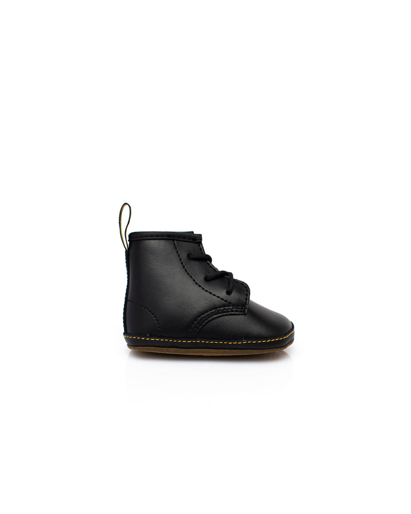 Scarpe Bambino Dr. Martens AUBURN CRIB LACE BOOTIE BLACK AUBURN CRIB LACE BOOTIEBLACK Dr. Martens