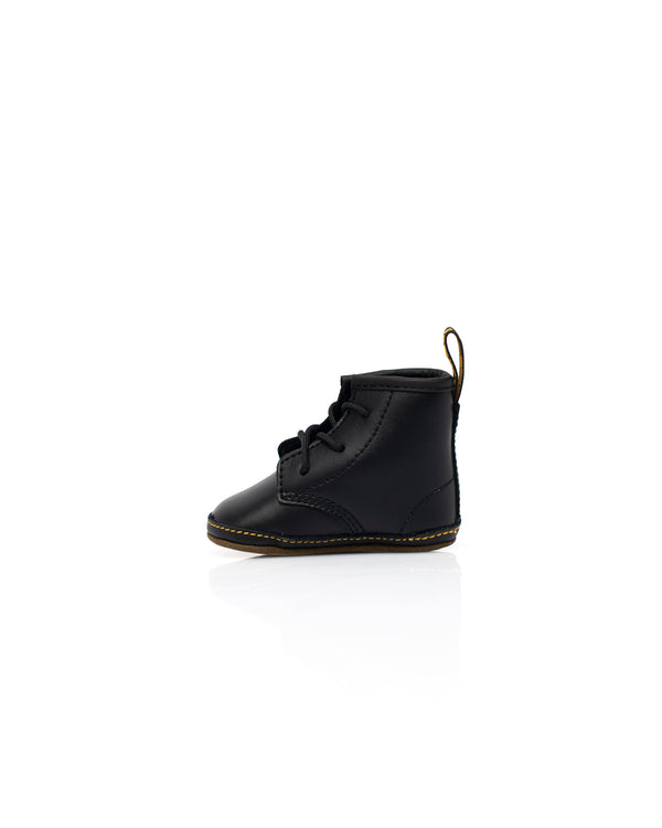 Scarpe Bambino Dr. Martens AUBURN CRIB LACE BOOTIE BLACK AUBURN CRIB LACE BOOTIEBLACK Dr. Martens
