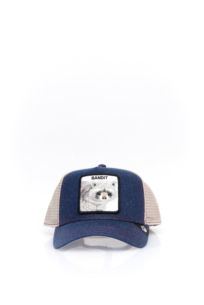 Cappello Unisex Goorin Bros. ANIMAL CAP BANDID NAVY DENIM