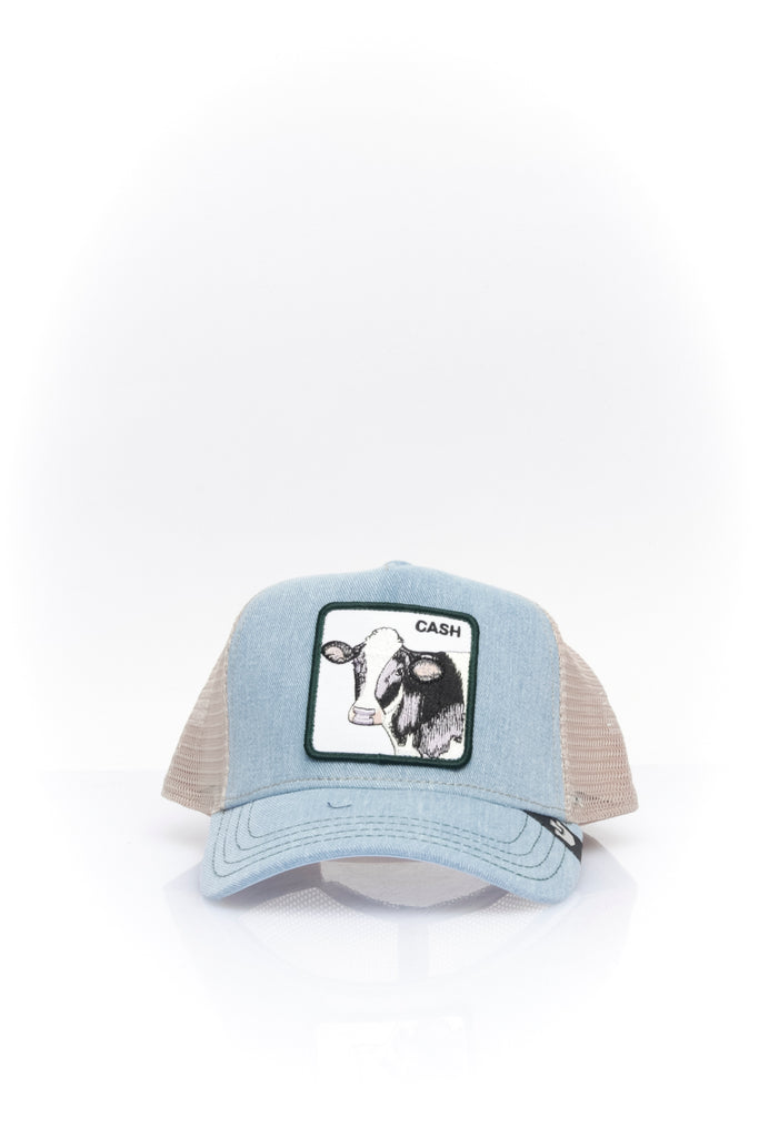 Goorin Bros Unisex Hat.  ANIMAL CAP CASH DENIM