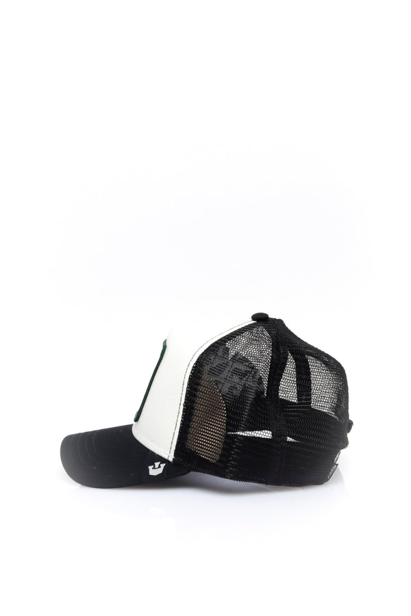 Cappello Unisex Goorin Bros. ANIMAL CAP CASH WHITE BLACK