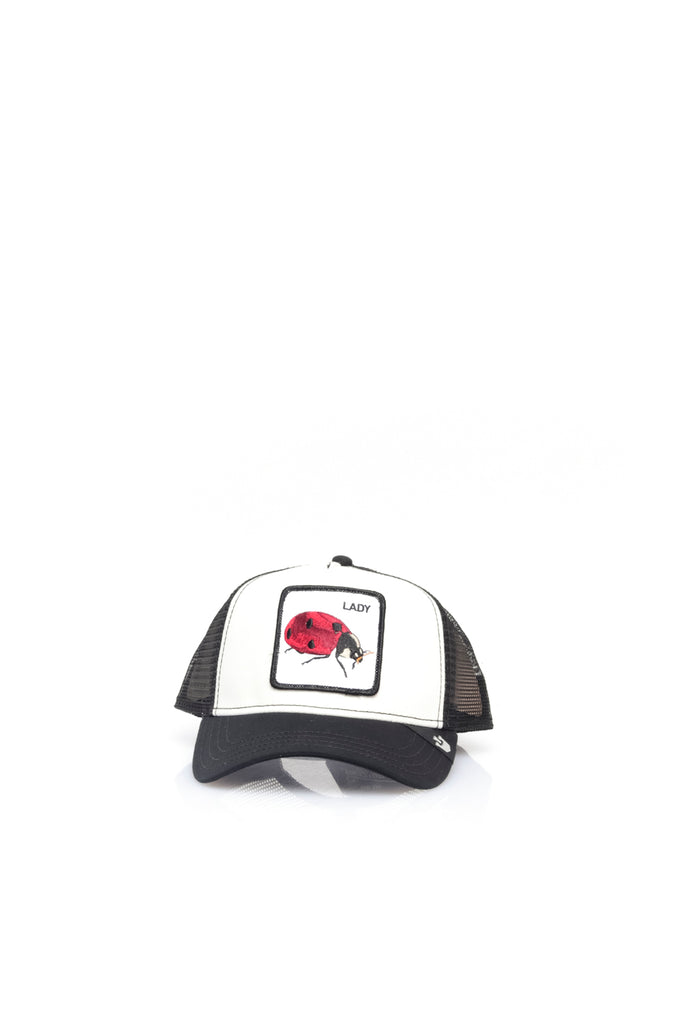 Goorin Bros Unisex Hat.  ANIMAL CAP LADY WHITE BLACK