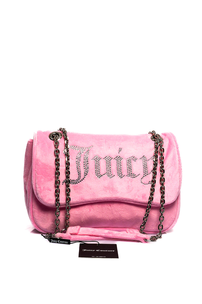 Borsa Donna Juicy Couture KIMBERLY CROSSBODY W/ FLA JUICY PINK KIMBERLY CROSSBODY W/ FLA JUICY PINK Juicy Couture 