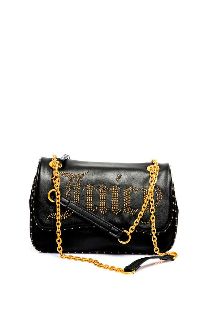 Borsa Donna Juicy Couture KIMBERLY CROSSBODY W/ FLA pu BLACK KIMBERLY CROSSBODY W/ FLA pu BLACK Juicy Couture 