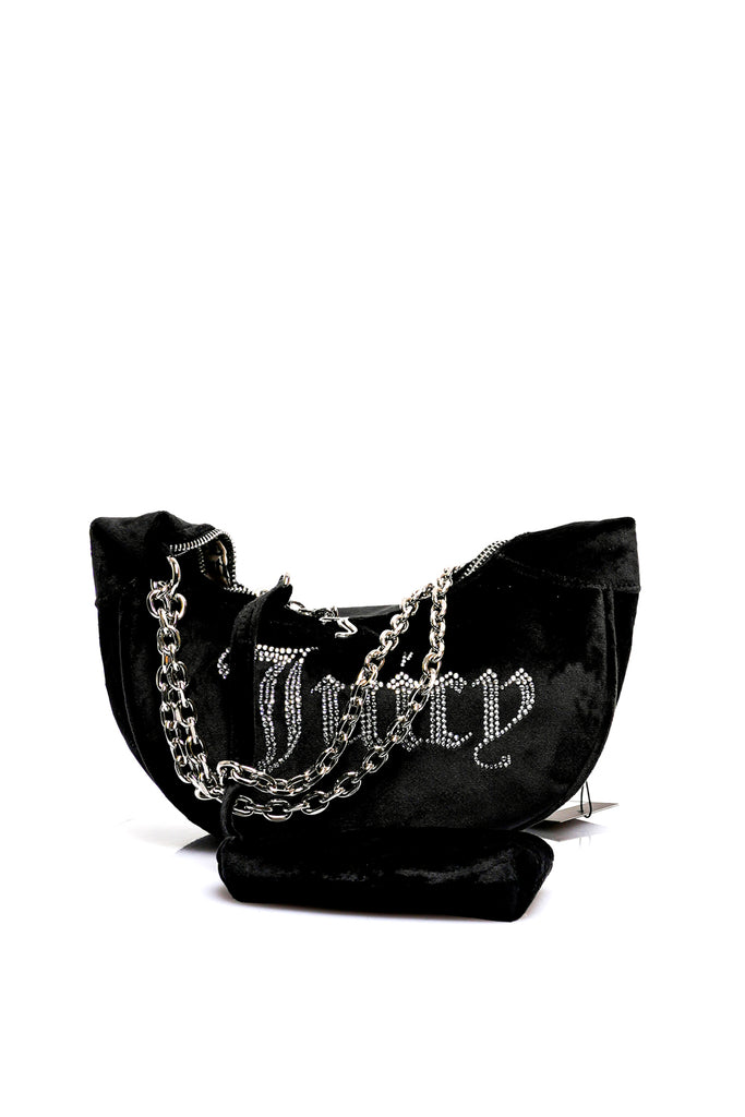 Borsa Donna Juicy Couture KIMBERLY SMALL HOBO BLACK KIMBERLY SMALL HOBO BLACK Juicy Couture 