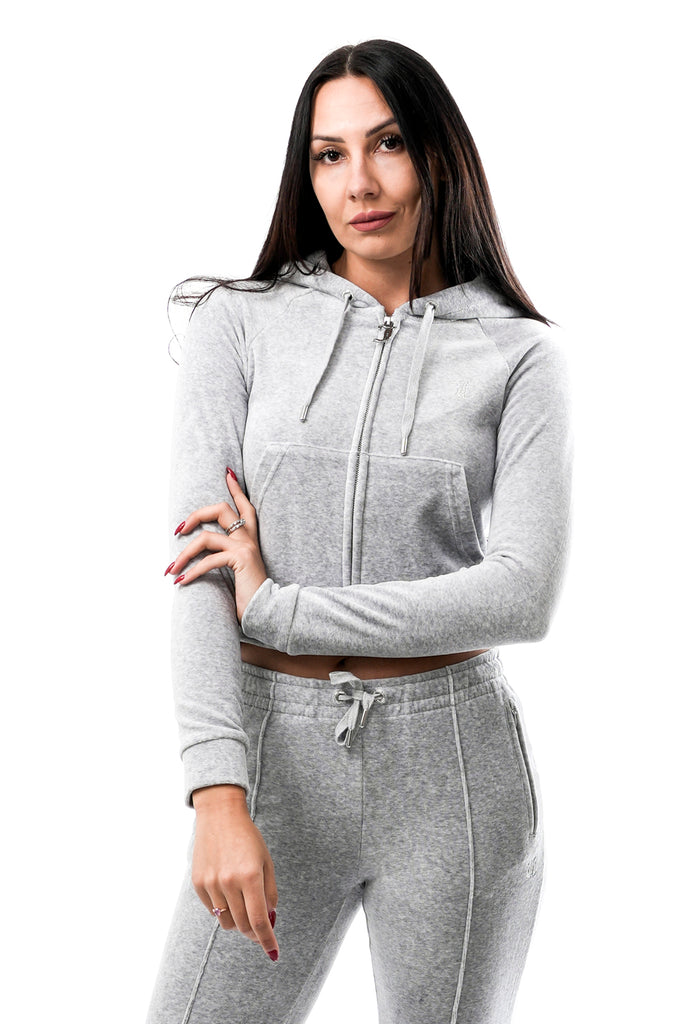 Felpa Donna Juicy Couture MADISON HOODIES CLAS VEL VIJH70194WPFJ32 MADISON HOODIES CLAS VEL VIJH70194WPFJ32 Juicy Couture 