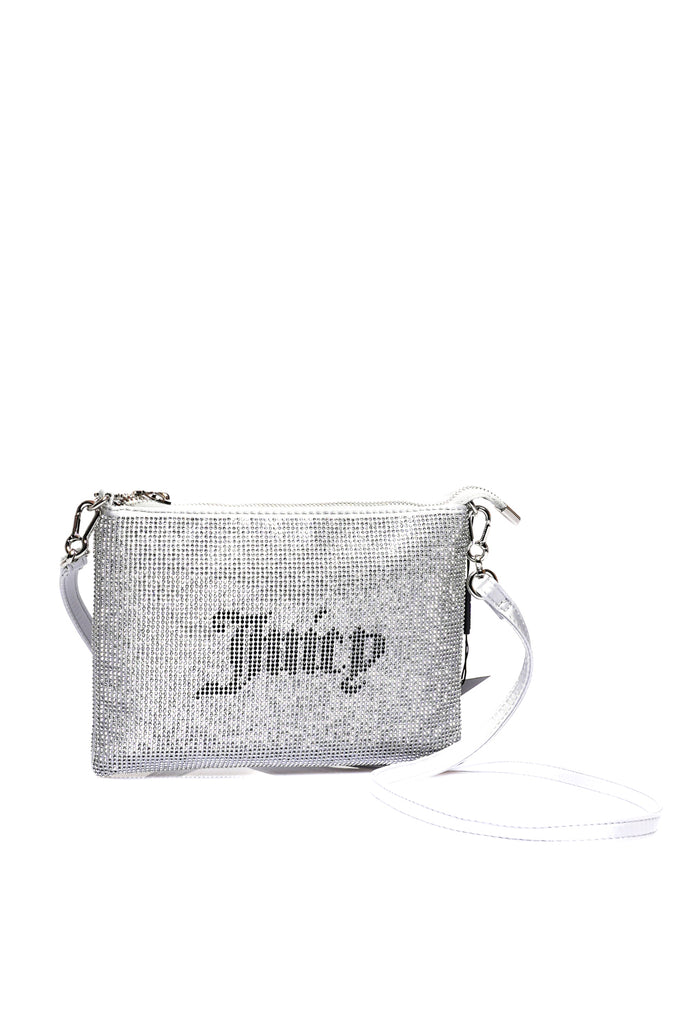 Borsa Donna Juicy Couture MIA FLAT POUCH SILVER MIA FLAT POUCH SILVER Juicy Couture 