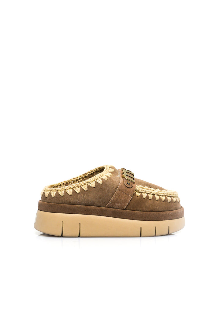 Ciabatta Donna Mou BOUNCE WELT CLOG SUEDE ELGRY BOUNCE WELT CLOG SUEDE ELGRY Mou 