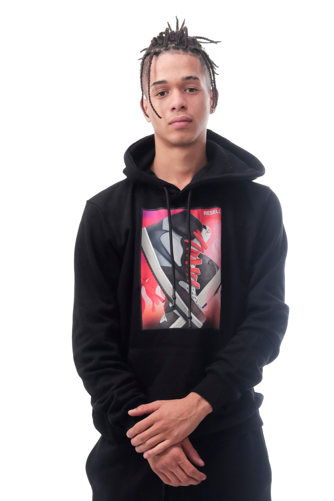 Felpa Unisex Resell Apparell BK 370 BK 370 Resell Apparell 