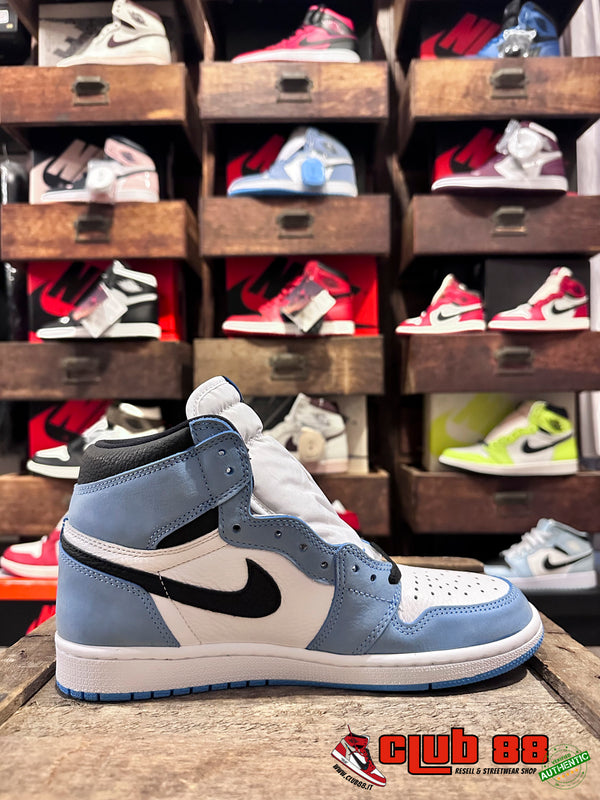 Sneakers Unisex Nike Jordan AIR JORDAN 1 HIGH 555088-134 UNIVERSITY BLUE AIR JORDAN 1 HIGH555088-134 UNIVERSITY BLUE Nike Jordan