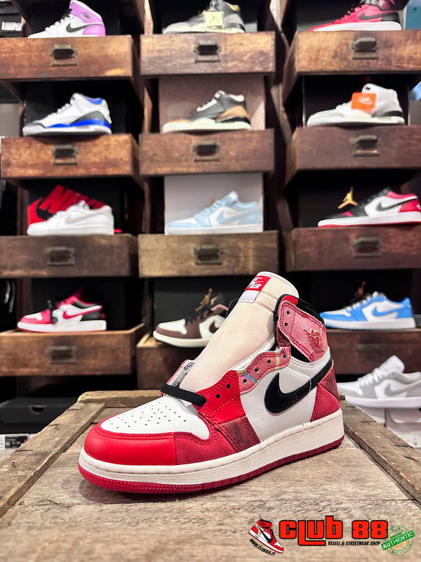 Sneakers Unisex Nike Jordan AIR JORDAN 1 HIGH GS DV1753-601 SPIDER MAN AIR JORDAN 1 HIGH GSDV1753-601 SPIDER MAN Nike Jordan