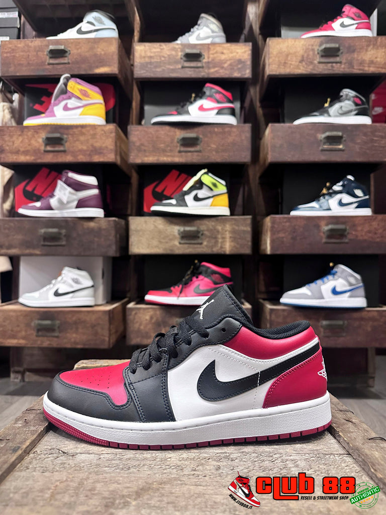 Sneakers Unisex Nike Jordan AIR JORDAN 1 LOW 553560-612 BRED TOE AIR JORDAN 1 LOW553560-612 BRED TOE Nike Jordan