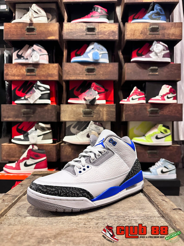 Sneakers Unisex Nike Jordan AIR JORDAN 3 CT8532-145 RACER BLUE AIR JORDAN 3CT8532-145 RACER BLUE Nike Jordan