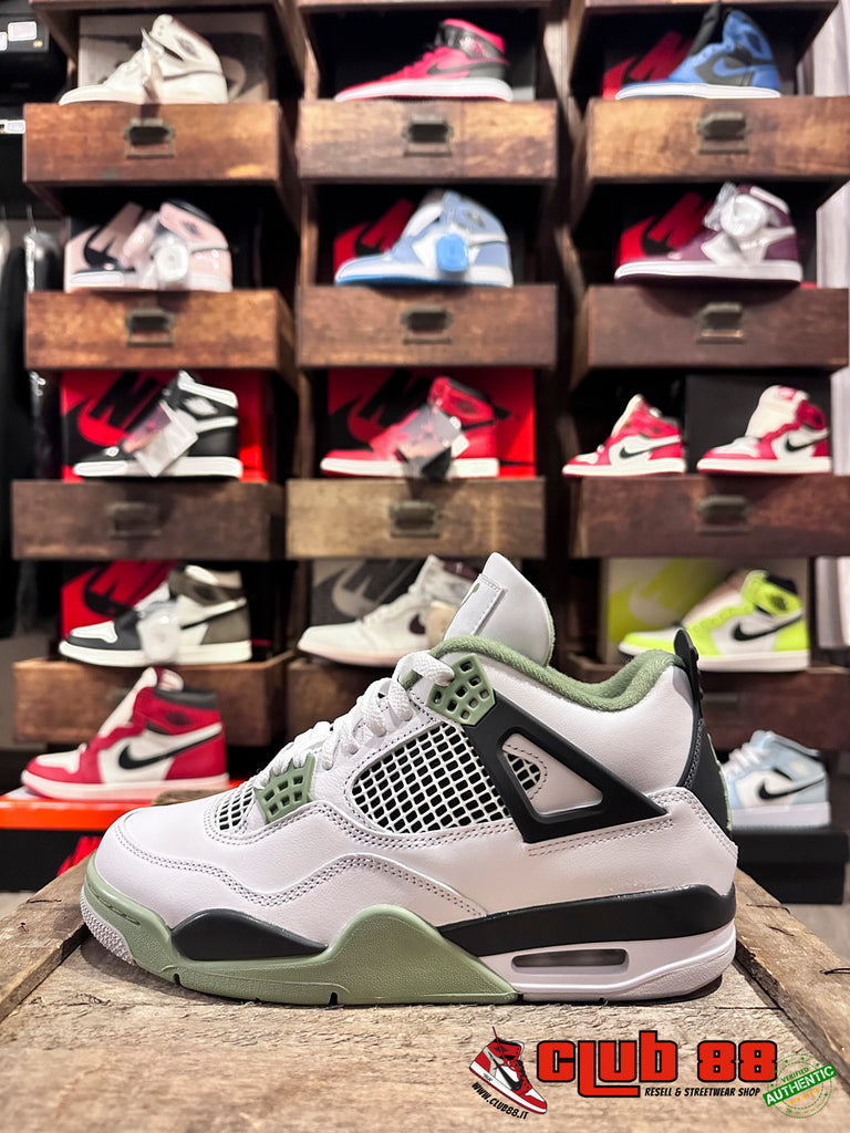 Sneakers Unisex Nike Jordan AIR JORDAN 4 AQ9129-103 SEAFOAM AIR JORDAN 4AQ9129-103 SEAFOAM Nike Jordan