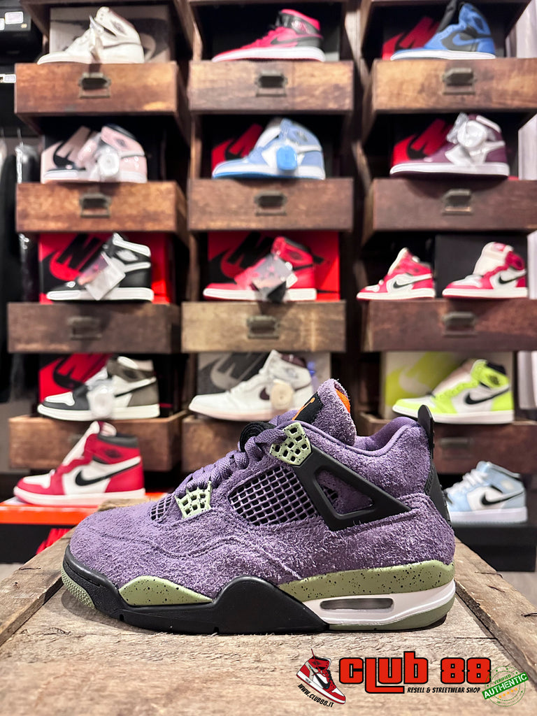Sneakers Unisex Nike Jordan AIR JORDAN 4 AQ9129-500 CANYON PURPLE AIR JORDAN 4AQ9129-500 CANYON PURPLE Nike Jordan