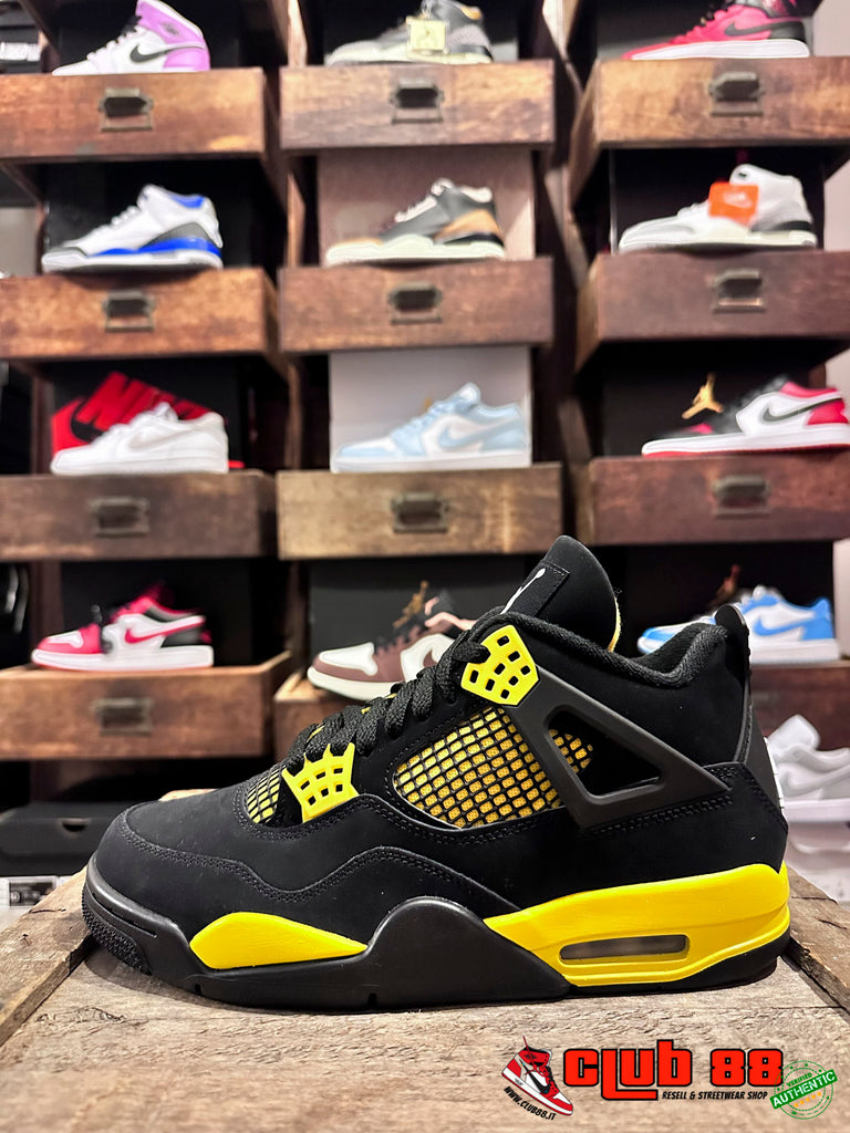 Sneakers Unisex Nike Jordan AIR JORDAN 4 DH6927-017 YELLOW THUNDER AIR JORDAN 4DH6927-017 YELLOW THUNDER Nike Jordan