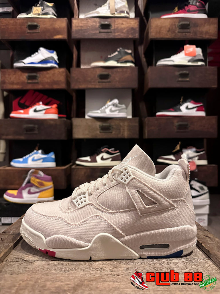 Sneakers Unisex Nike Jordan AIR JORDAN 4 DQ4909-100 BLANK CANVAS AIR JORDAN 4DQ4909-100 BLANK CANVAS Nike Jordan