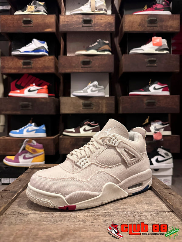 Sneakers Unisex Nike Jordan AIR JORDAN 4 DQ4909-100 BLANK CANVAS AIR JORDAN 4DQ4909-100 BLANK CANVAS Nike Jordan