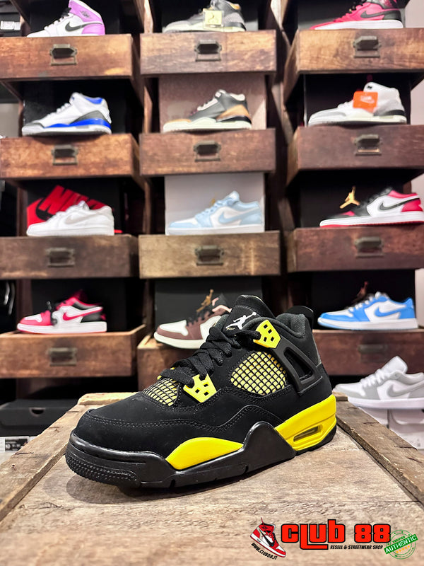 Sneakers Unisex Nike Jordan AIR JORDAN 4 GS 408452-017 YELLOW THUNDER AIR JORDAN 4 GS408452-017 YELLOW THUNDER Nike Jordan