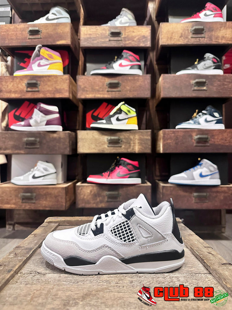 Sneakers Bambino Nike Jordan AIR JORDAN 4 PS BQ7669-111 MILITARY BLACK AIR JORDAN 4 PSBQ7669-111 MILITARY BLACK Nike Jordan