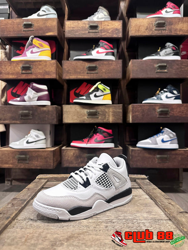 Sneakers Bambino Nike Jordan AIR JORDAN 4 PS BQ7669-111 MILITARY BLACK AIR JORDAN 4 PSBQ7669-111 MILITARY BLACK Nike Jordan