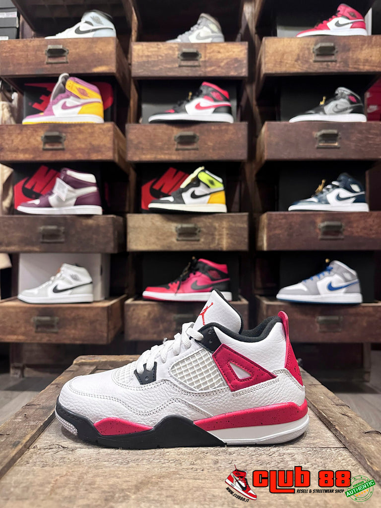 Sneakers Bambino Nike Jordan AIR JORDAN 4 PS BQ7669-161 RED CEMENT AIR JORDAN 4 PSBQ7669-161 RED CEMENT Nike Jordan