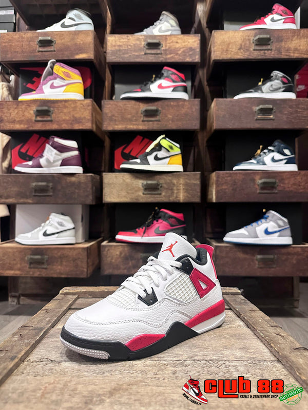 Sneakers Bambino Nike Jordan AIR JORDAN 4 PS BQ7669-161 RED CEMENT AIR JORDAN 4 PSBQ7669-161 RED CEMENT Nike Jordan