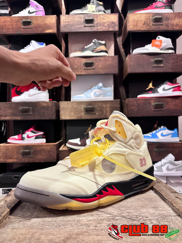 Sneakers Unisex Nike Jordan AIR JORDAN 5 DH8565-100 OFF-WHITE AIR JORDAN 5DH8565-100 OFF-WHITE Nike Jordan
