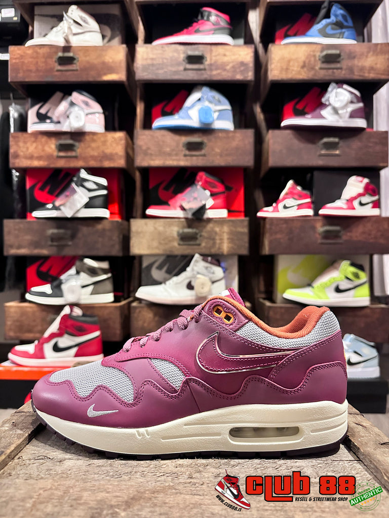 Sneakers Unisex Nike Jordan AIR MAX 1 D09559-001 PATTA METALLIC AIR MAX 1D09559-001 PATTA METALLIC Nike Jordan