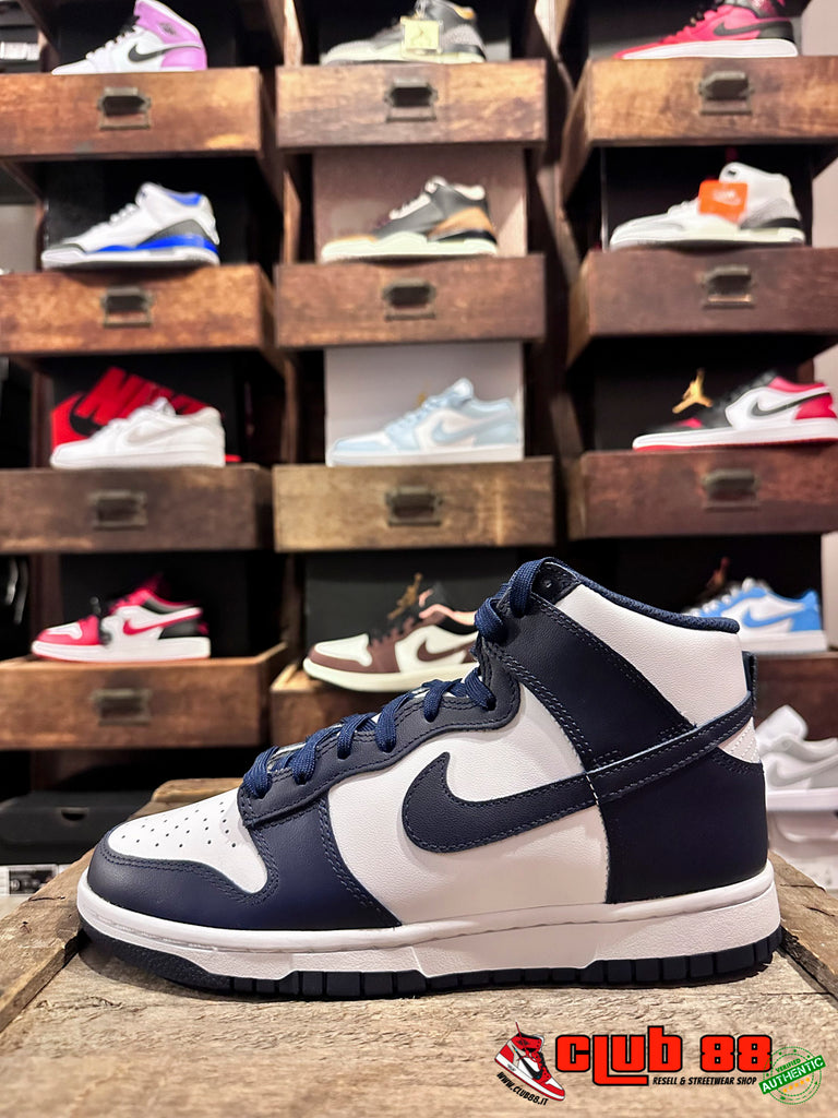 Sneakers Unisex Nike Jordan DUNK HIGH DD1399-104 BLUE NAVY DUNK HIGHDD1399-104 BLUE NAVY Nike Jordan