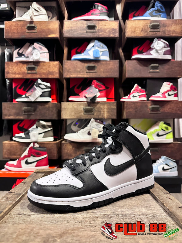 Sneakers Unisex Nike Jordan DUNK HIGH DD1399-105 WHITE BLACK DUNK HIGHDD1399-105 WHITE BLACK Nike Jordan
