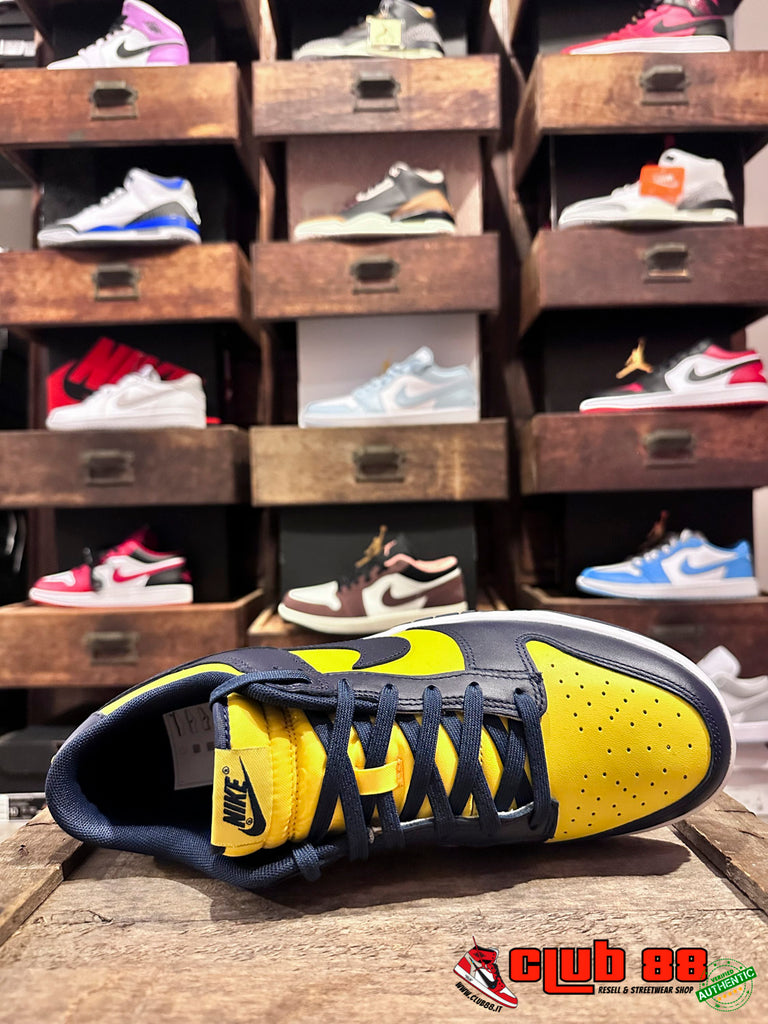 Sneakers Unisex Nike Jordan DUNK LOW DD1391-700 MICHIGAN DUNK LOWDD1391-700 MICHIGAN Nike Jordan